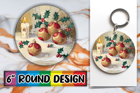 15x Keychain Design Bundle Pack for Sublimation , Christmas Sublimation afrosvg 