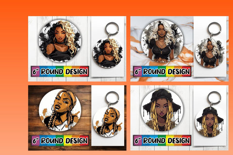 15x Keychain Design Pack Sublimation , Halloween Sublimation afrosvg 