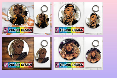 15x Keychain Design Pack Sublimation , Halloween Sublimation afrosvg 
