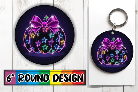 15x Keychain Design Set for Sublimation , Neon Fall Sublimation afrosvg 