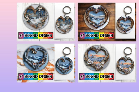 15x Keychain Design Sublimation Pack , Christmas Sublimation afrosvg 