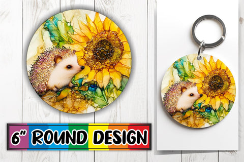 15x Keychain Round Sublimation Design , Animals Sublimation afrosvg 