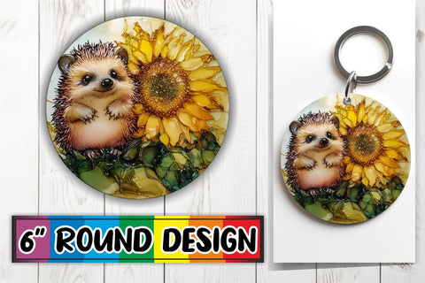 15x Keychain Round Sublimation Design , Animals Sublimation afrosvg 