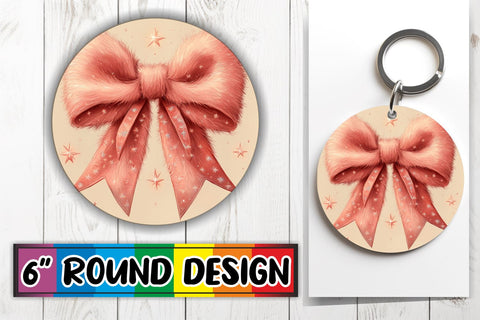 15x Keychain Round Sublimation Design , Christmas Sublimation afrosvg 