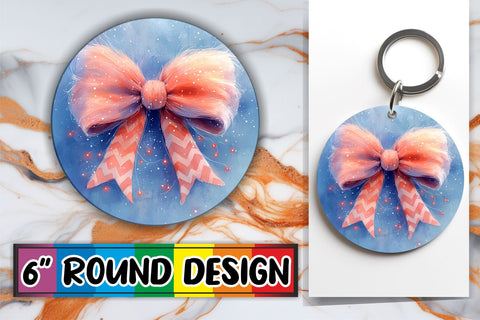 15x Keychain Round Sublimation Design , Christmas Sublimation afrosvg 