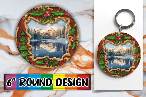 15x Keychain Sublimation Bundle Kit , Christmas Sublimation afrosvg 
