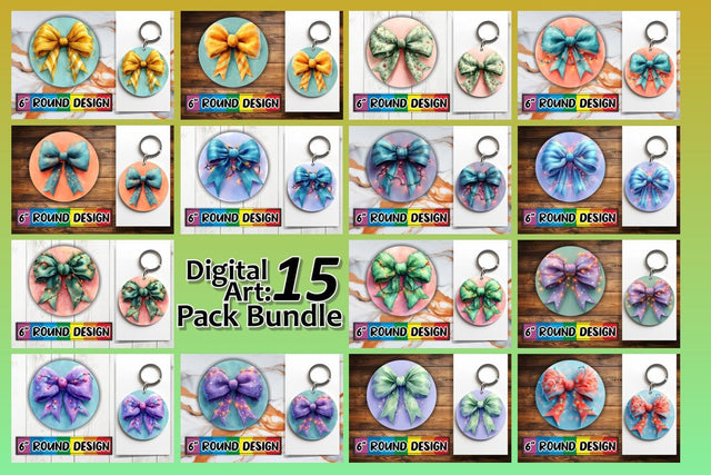 15x Keychain Sublimation Bundle Kit , Christmas Sublimation afrosvg 