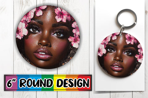 15x Keychain Sublimation Bundle Kit , Woman Sublimation afrosvg 