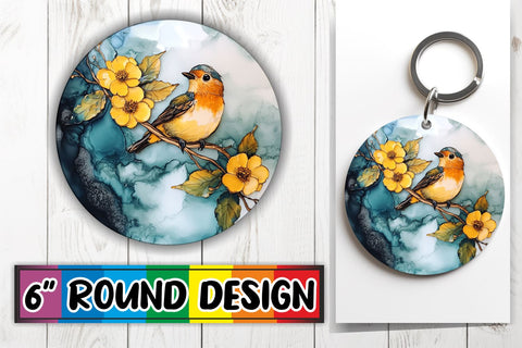15x Keychain Sublimation Bundle Pack , 3D Bird Sublimation afrosvg 
