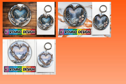 15x Keychain Sublimation Design Collection , Christmas Sublimation afrosvg 