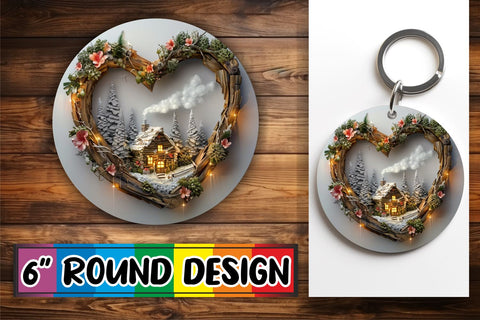 15x Keychain Sublimation Design Collection , Christmas Sublimation afrosvg 