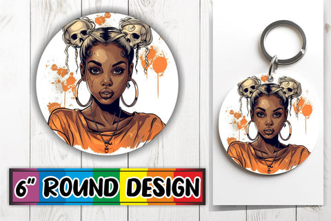 15x Keychain Sublimation Design Set , Halloween Sublimation afrosvg 