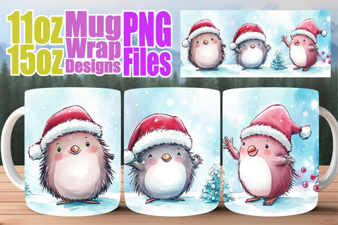 15x Mug Wrap Design Bundle , Holiday Sublimation afrosvg 