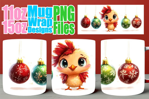 15x Mug Wrap Sublimation , Holiday Sublimation afrosvg 