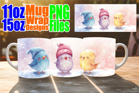 15x Mug Wrap Sublimation , Holiday Sublimation afrosvg 