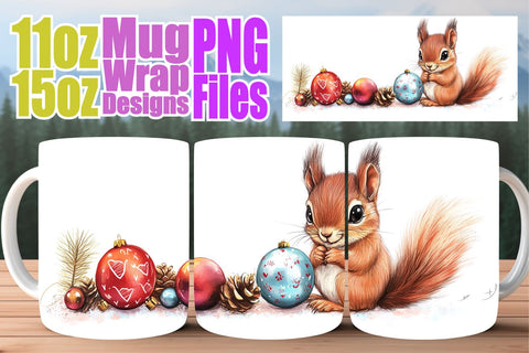 15x Mug Wrap Sublimation , Holiday Sublimation afrosvg 