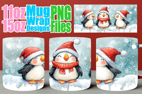 15x Mug Wrap Sublimation , Holiday Sublimation afrosvg 