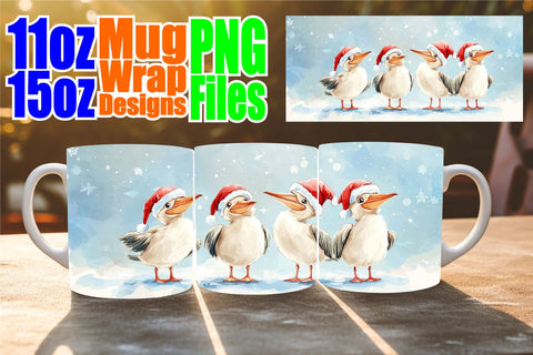 15x Mug Wrap Sublimation , Holiday Sublimation afrosvg 