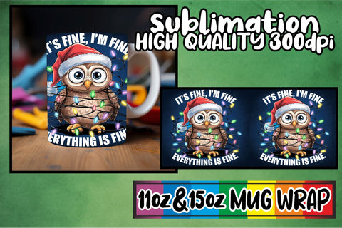 15x Mug Wrap Sublimation Set , Xmas Sublimation afrosvg 