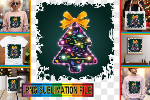 15x PNG Bundle Collection Set , Neon Xmas Sublimation afrosvg 