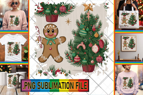 15x PNG Bundle Design Kit , Christmas Sublimation afrosvg 