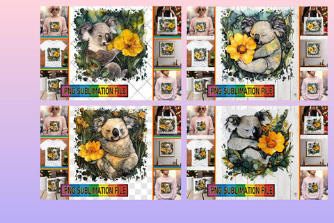 15x PNG Bundle Designs , Animals Sublimation afrosvg 