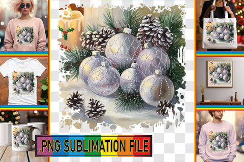 15x PNG Bundle of Designs Pack , Christmas Sublimation afrosvg 