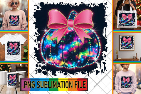 15x PNG Collection Bundle , Neon Fall Sublimation afrosvg 