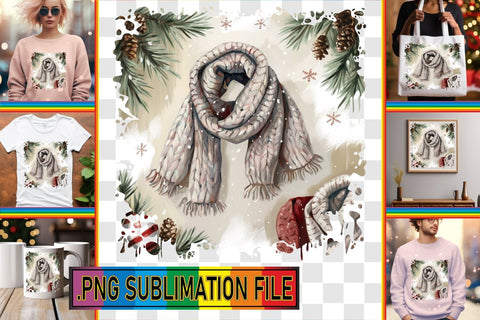 15x PNG Design Bundle for Crafting , Christmas Sublimation afrosvg 