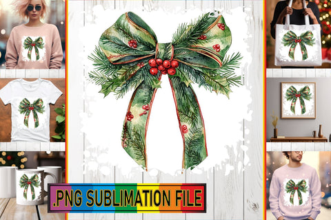 15x PNG Design Collection , Bow Sublimation afrosvg 