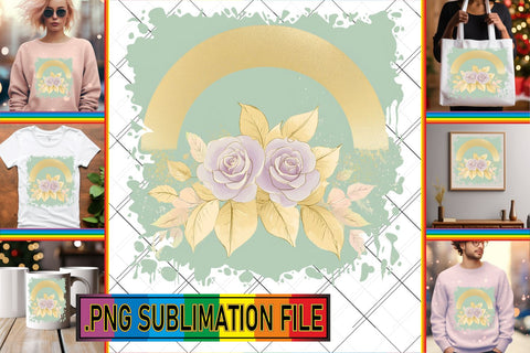 15x PNG Design Kit Bundle Pack , Flower Sublimation afrosvg 