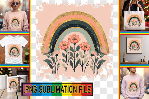 15x PNG Design Kit Collection , Flower Sublimation afrosvg 
