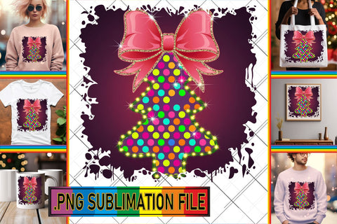 15x PNG Design Kit for Creative , Neon Xmas Sublimation afrosvg 