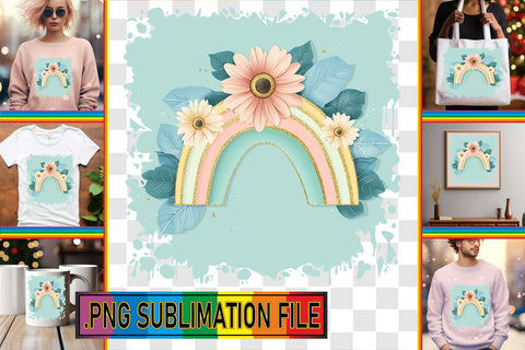 15x PNG Design Kit for Projects , Flower Sublimation afrosvg 