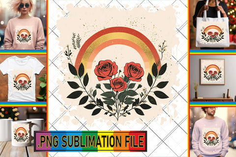 15x PNG Design Kit for Projects , Flower Sublimation afrosvg 