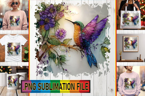 15x PNG Design Pack Bundle , 3D Bird Sublimation afrosvg 