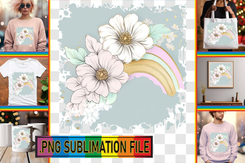 15x PNG Design Pack for Projects , Flower Sublimation afrosvg 