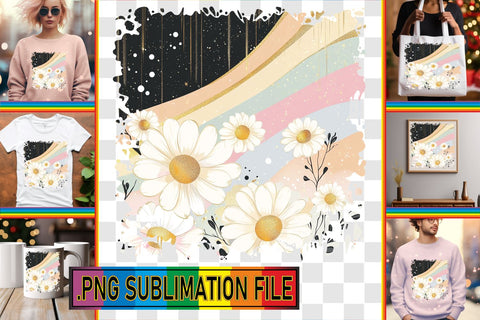 15x PNG Design Pack for Projects , Flower Sublimation afrosvg 
