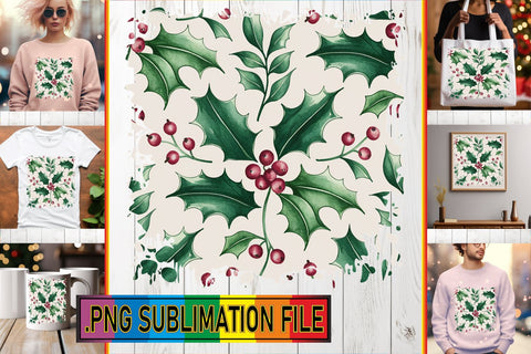 15x PNG Design Pack for Sale , Christmas Sublimation afrosvg 