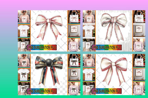 15x PNG Design Selection , Bow Sublimation afrosvg 