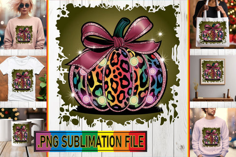 15x PNG Design Set Bundle , Neon Fall Sublimation afrosvg 