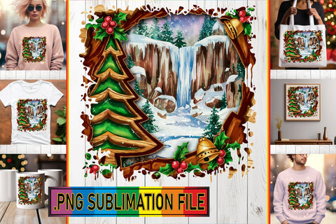 15x PNG Design Set , Christmas Sublimation afrosvg 