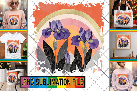 15x PNG Design Set Collection , Flower Sublimation afrosvg 