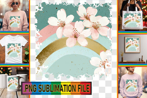 15x PNG Design Set Collection , Flower Sublimation afrosvg 