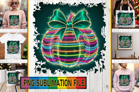 15x PNG Design Set Kit , Neon Fall Sublimation afrosvg 