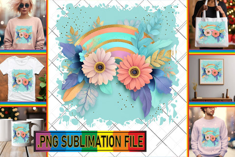 15x PNG Pack Collection , Flower Sublimation afrosvg 