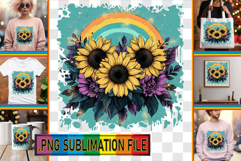 15x PNG Pack Design Bundle , Flower Sublimation afrosvg 