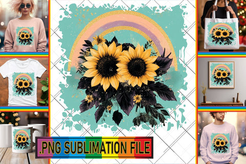 15x PNG Pack Design Bundle , Flower Sublimation afrosvg 