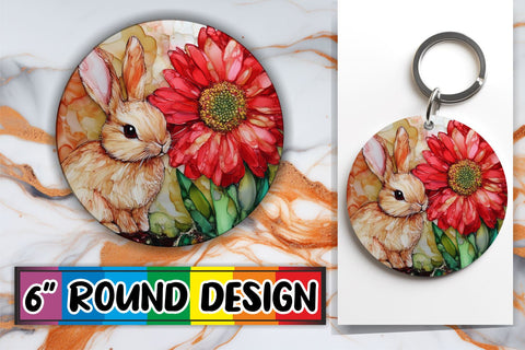 15x Round Coaster Design Sublimation , Animals Sublimation afrosvg 