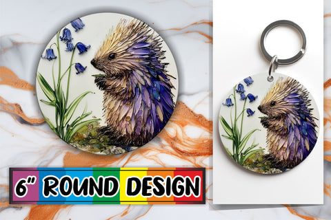15x Round Coaster Design Sublimation , Animals Sublimation afrosvg 